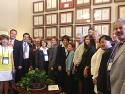 Members of the Silicon Valley Association of REALTORS®, Santa Clara County Association of REALTORS® and San Mateo County Association of REALTORS® met with U.S. Representative Anna Eshoo.