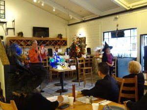 The Los Altos/Mountain View District Pumpkin Auction this morning, with Owen Halliday (Sereno Group) as auctioneer.